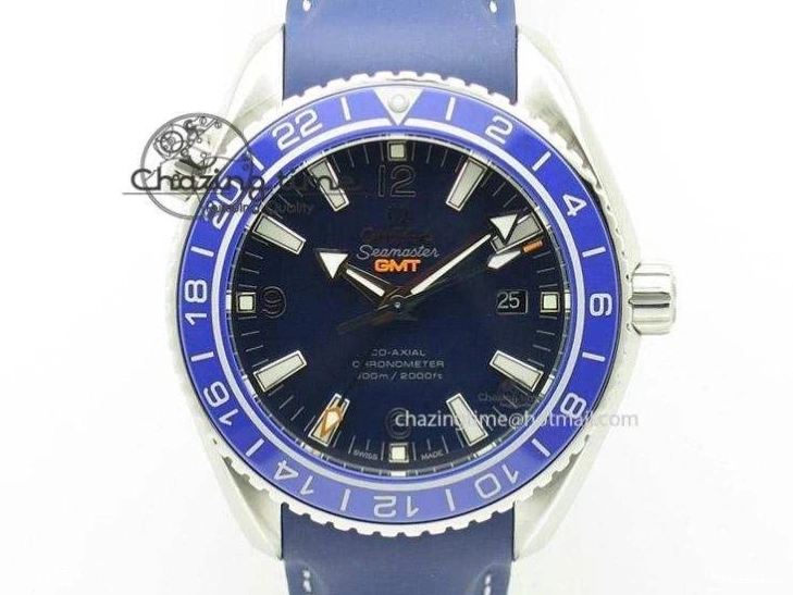 0506 SEAMASTER PLANET OCEAN 6000M ULTRA DEEP 45.5MM SS TF 1:1 BEST EDITION WHITE DIAL BLUE BEZEL ON RUBBER STRAP A SunProtective 7762